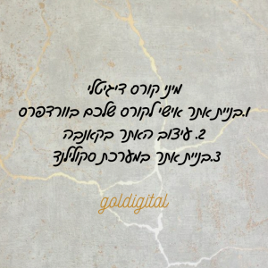 מיני קורס בניית אתר בוורדפרס ועיצובו בקאנבה ופלטפורמת סקולילנד